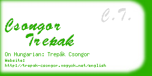 csongor trepak business card